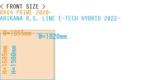#RAV4 PRIME 2020- + ARIKANA R.S. LINE E-TECH HYBRID 2022-